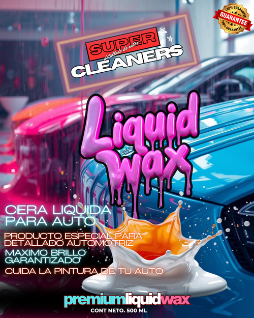 Cera liquida a base de silicon